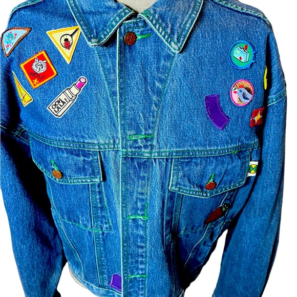 Cross Colours | Jackets & Coats | Vintage Cross Colours Denim Jacket ...